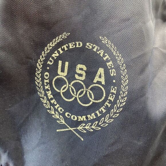 Vintage 1980 Lake Placid USA Olympic Games OLYMPIAD Duffel Bag & Tie See Dscrpt - Picture 4 of 16
